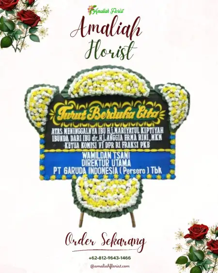 Papan Bunga Duka Mirigambar