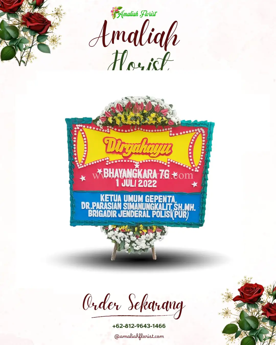 Papan Bunga HUT Ulang Tahun Mirigambar